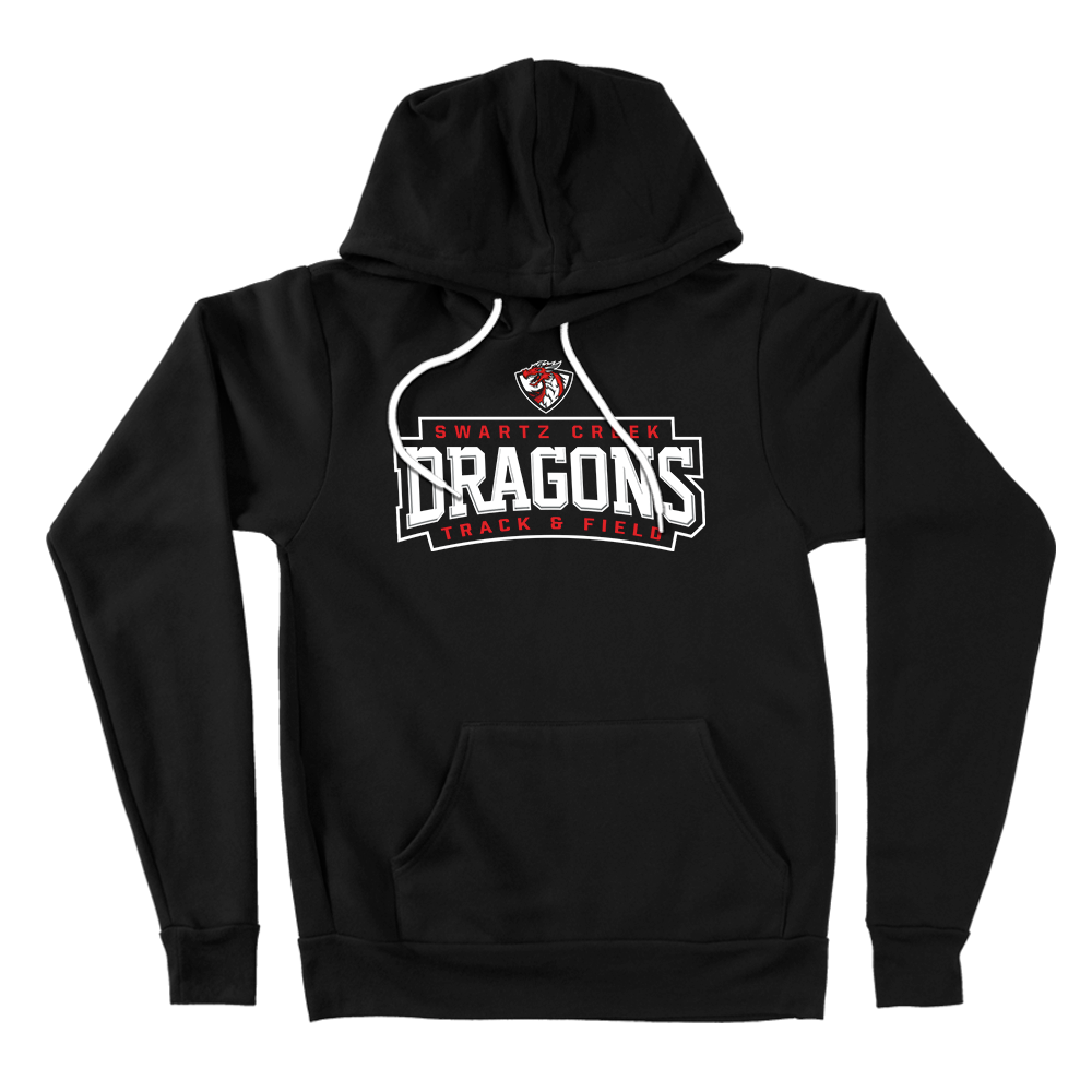 BELLA+CANVAS Unisex Sponge Fleece Pullover Hoodie - DRAGONS T&F