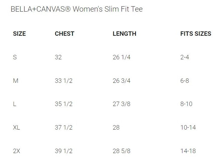 BELLA+CANVAS Women's Slim Fit Tee - Fenton XC