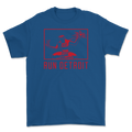 Run Detroit T-Shirt Red and Blue