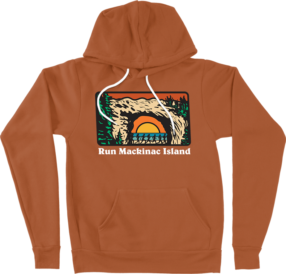 Run Mackinac Island Autumn Hooded Sweatshirt
