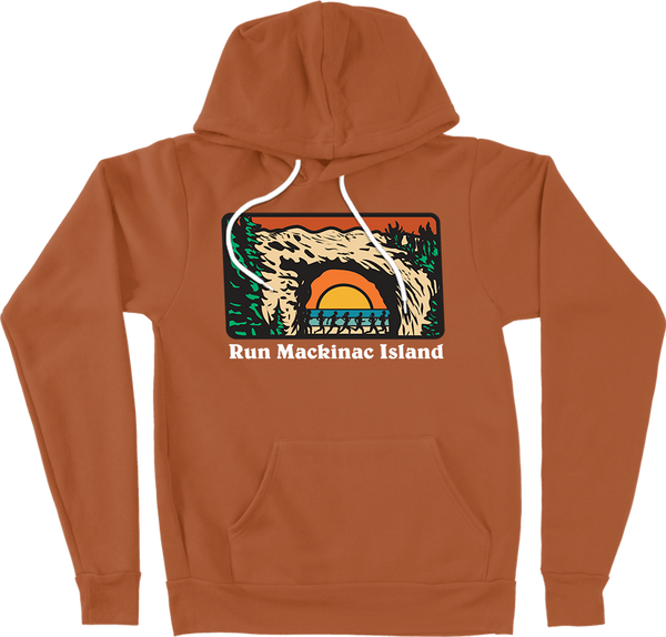 Run Mackinac Island Autumn Hooded Sweatshirt