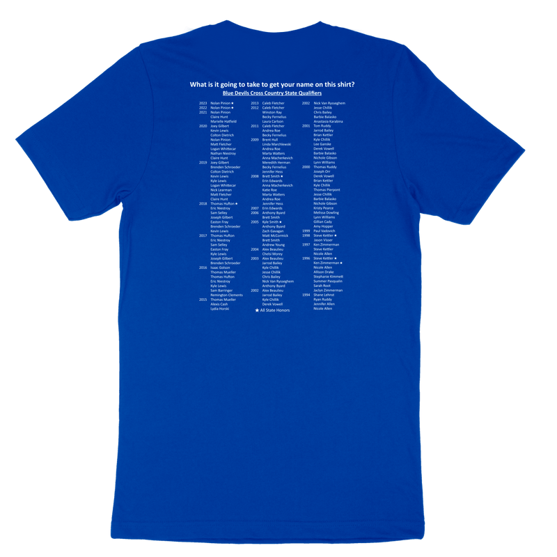 LFXC - BELLA+CANVAS Unisex Jersey Tee - BDXC24 - Bauman's Running & Walking Shop