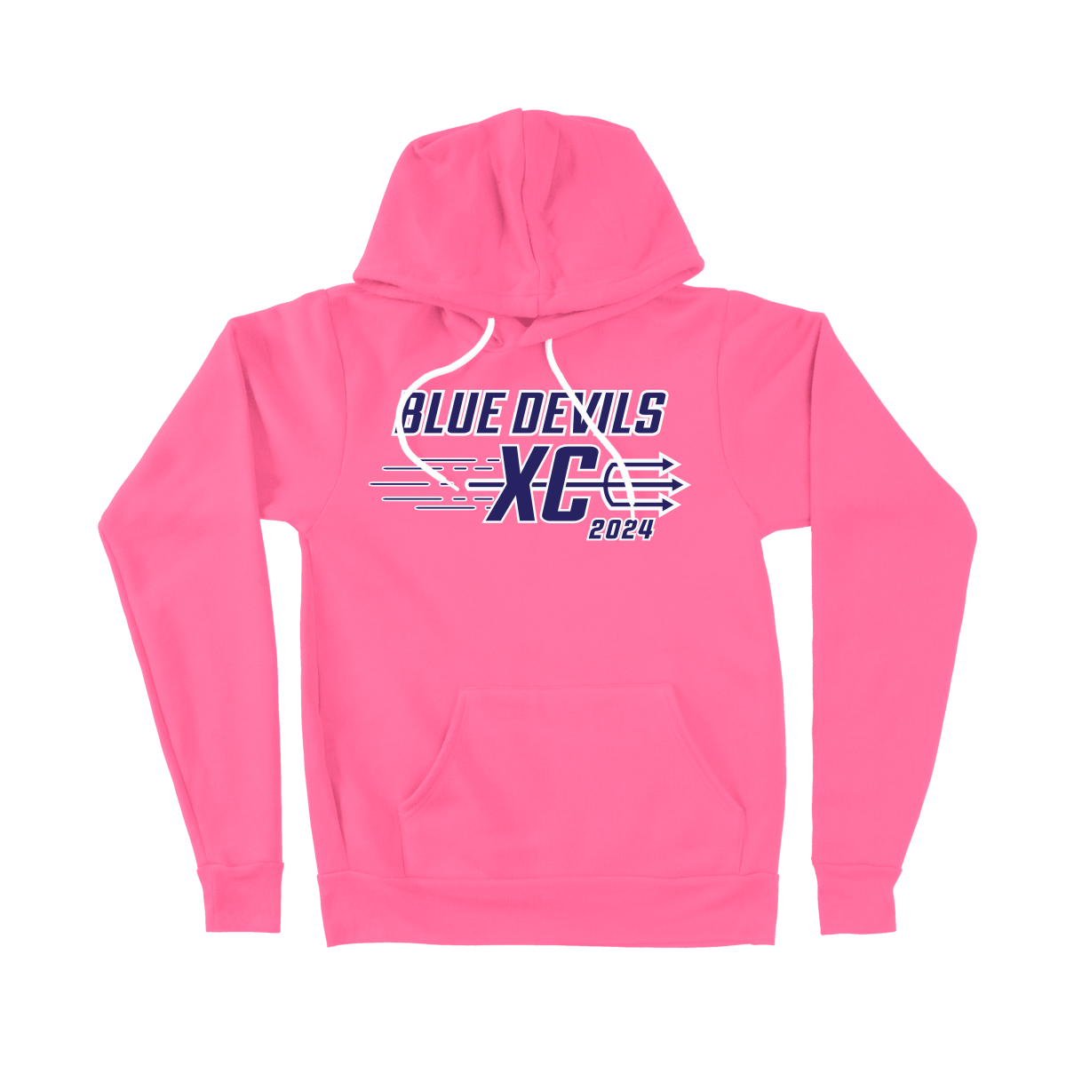 LFXC - BELLA+CANVAS Unisex Sponge Fleece Pullover Hoodie - BDXC23 - Bauman's Running & Walking Shop