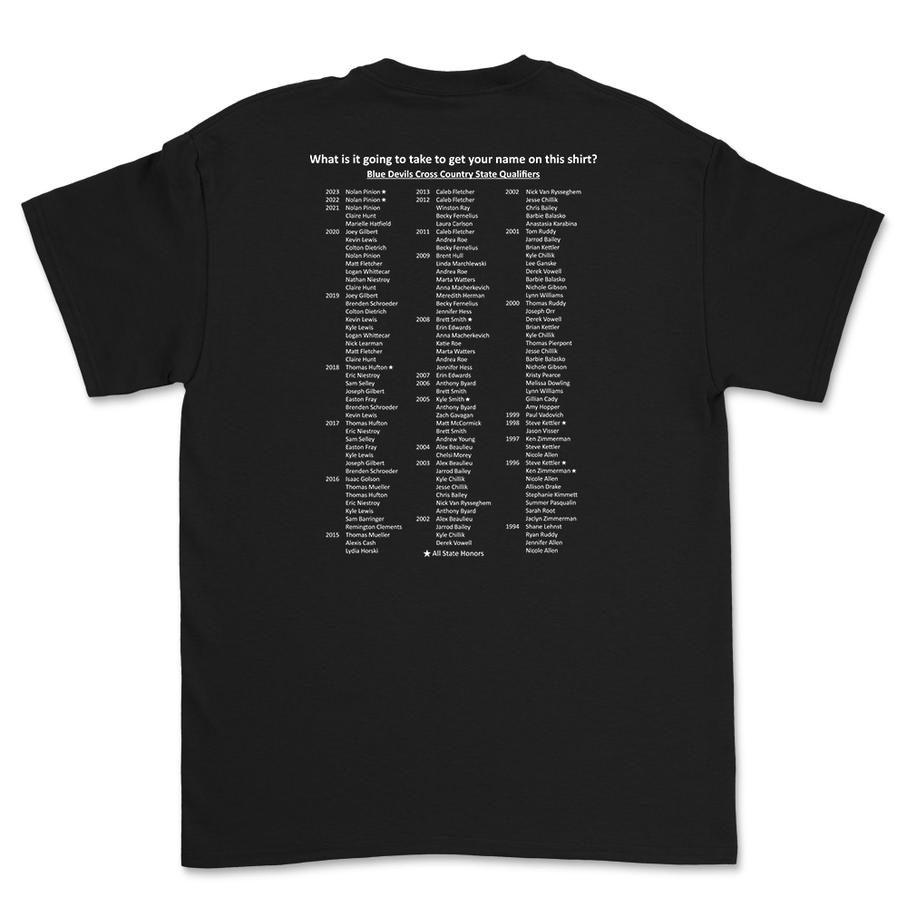 LFXC - Gildan DryBlend Unisex Tee - BDXC24 - Bauman's Running & Walking Shop