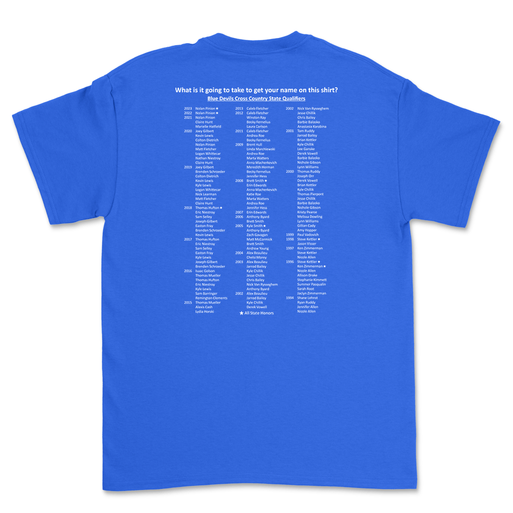 LFXC - Gildan DryBlend Unisex Tee - BDXC24 - Bauman's Running & Walking Shop