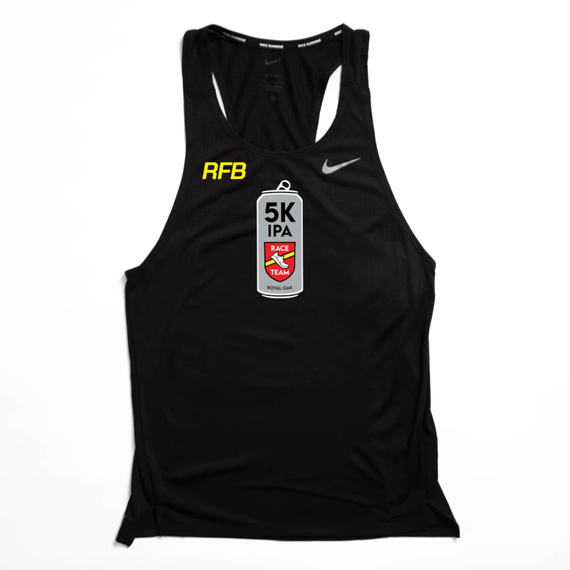 Bauman s Screenprinting Awards limited Nike Men s Fast Dri Fit Singlet RFB 5K Ipa Race Team Black 2X Large