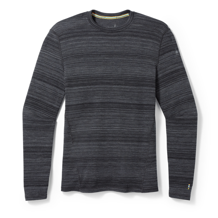 Men's SmartWool Classic Thermal Merino Base Layer Crew - Bauman's Running & Walking Shop