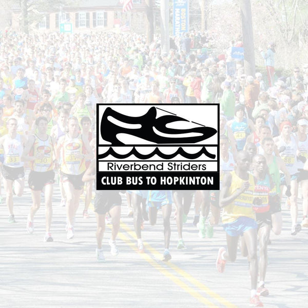 2024 Riverbend Striders Boston Marathon Bus - Bauman's Running & Walking Shop