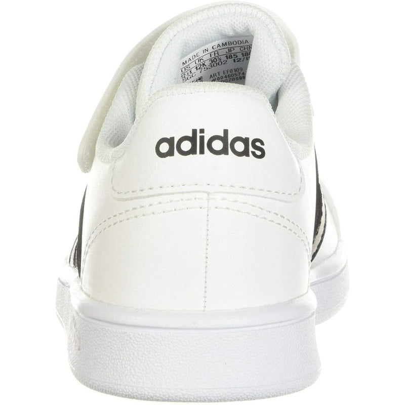 adidas Unisex-Child Grand Court Tennis Shoe Bauman's Running