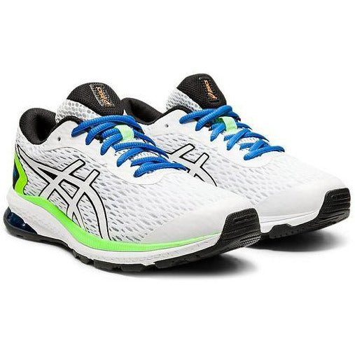ASICS Kid's GT-1000 9 GS (White/Black) - Bauman's Running & Walking Shop