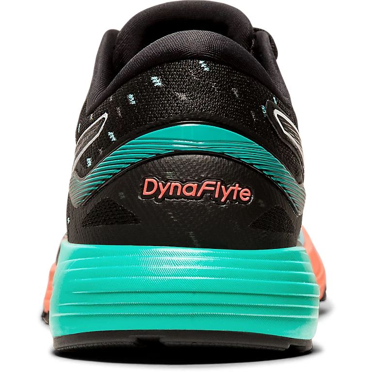 Asics Women's Dynaflyte 4 (Black/Ice Mint) - Bauman's Running & Walking Shop