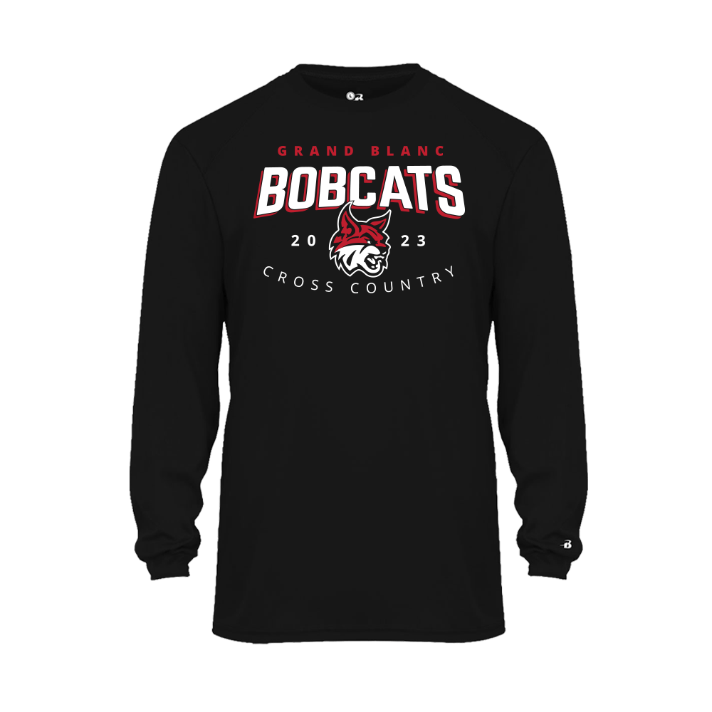 B-CORE Tech Long Sleeve - Bobcats 2023 - Bauman's Running & Walking Shop