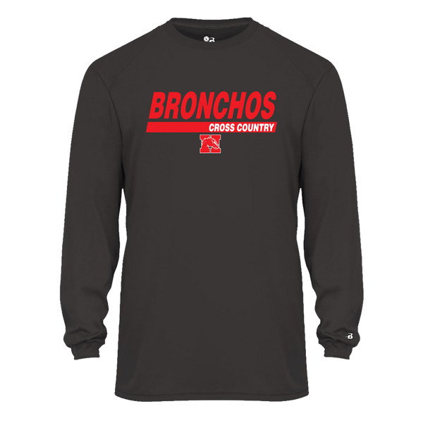 B-CORE Tech Long Sleeve - Bronchos XC - Bauman's Running & Walking Shop