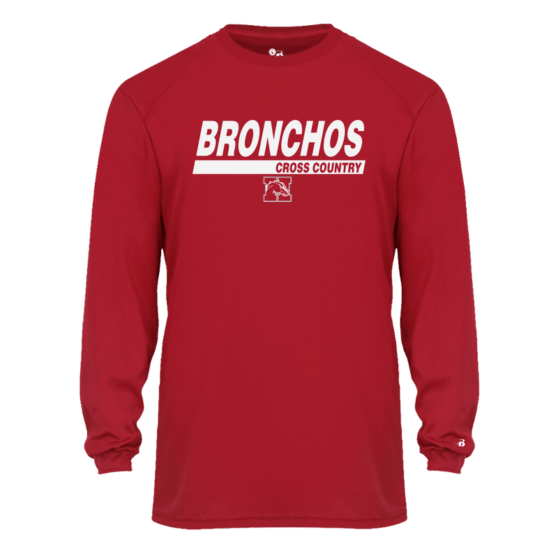 B-CORE Tech Long Sleeve - Bronchos XC - Bauman's Running & Walking Shop