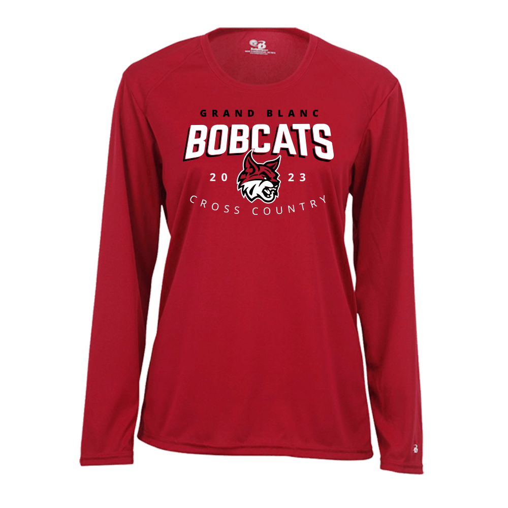 Women's Badger B-Core Tech Long Sleeve - Bobcats 2023 - Bauman's ...