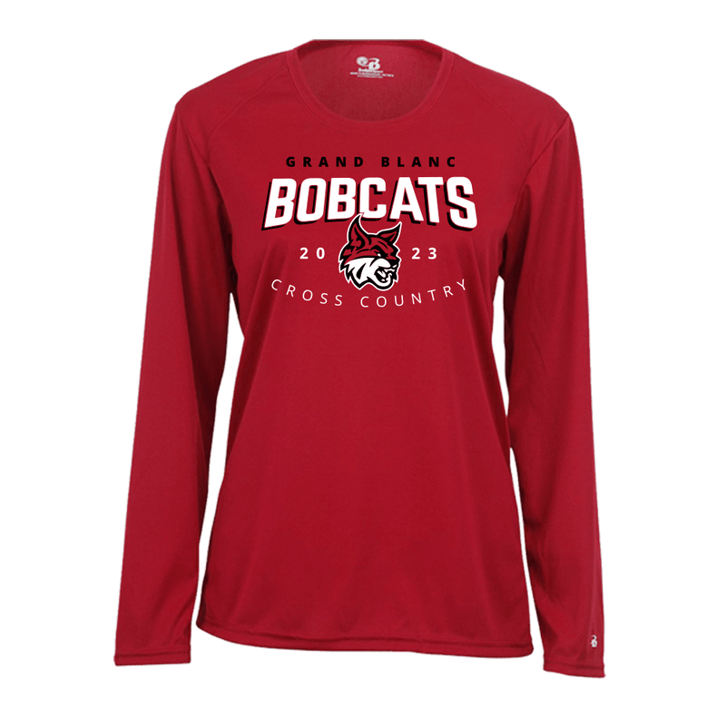 B-CORE Women's Tech Long Sleeve - Bobcats 2023 - Bauman's Running & Walking Shop