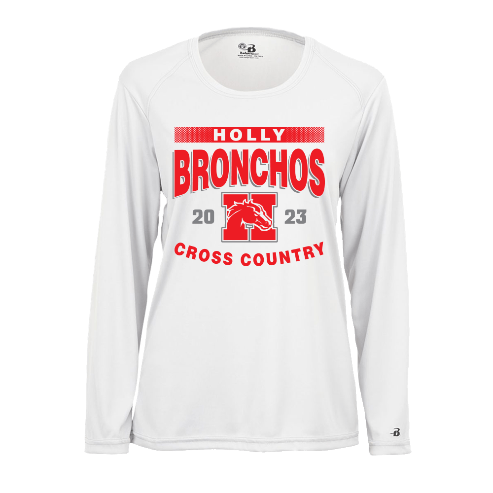 B-CORE Women's Tech Long Sleeve - Holly XC 23 - Bauman's Running & Walking Shop