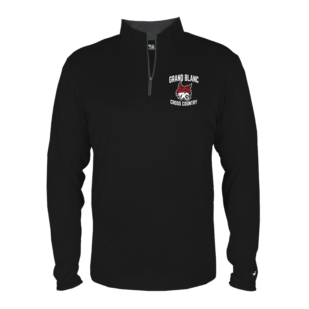 Badger Sport® Unisex B-Core 1/4 Zip - GBXC - Bauman's Running & Walking Shop