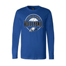 BELLA+CANVAS Unisex "Lakeland Volleyball" Long Sleeve Jersey Tee - Bauman's Running & Walking Shop
