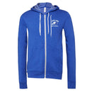 BELLA+CANVAS Unisex "Lakeland Volleyball" Sponge Fleece Full-Zip Hoodie - Bauman's Running & Walking Shop