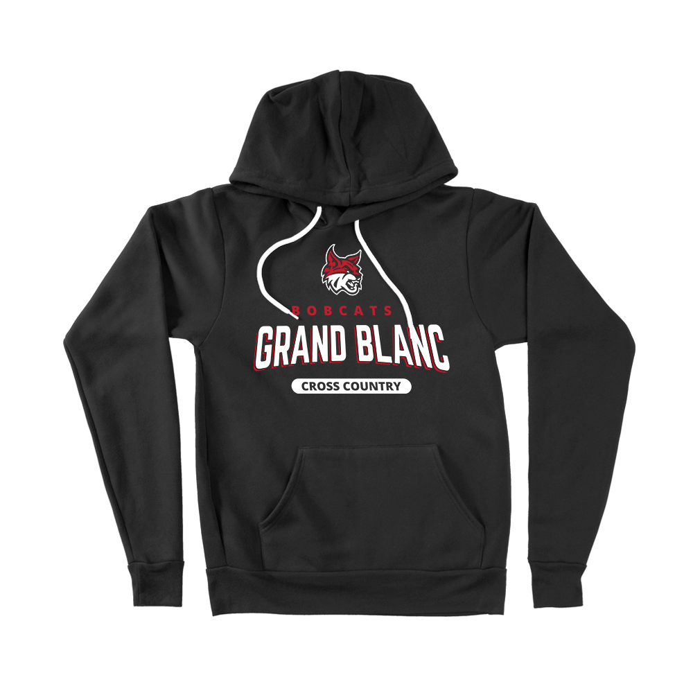 BELLA+CANVAS Unisex Sponge Fleece Pullover Hoodie - GBXC - Bauman's Running & Walking Shop