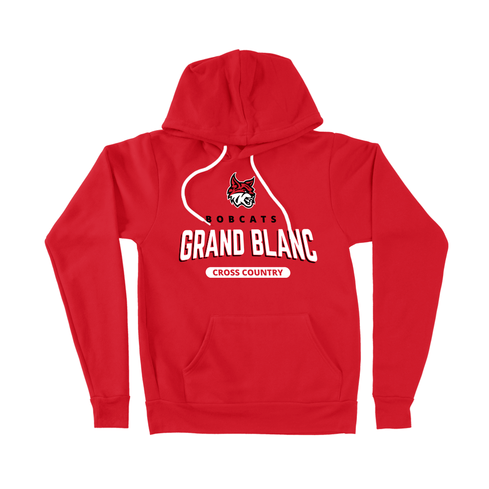 BELLA+CANVAS Unisex Sponge Fleece Pullover Hoodie - GBXC - Bauman's Running & Walking Shop