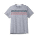 Brooks Running Men's Distance Short Sleeve 2.0 RUN USA - Bauman's Running & Walking Shop