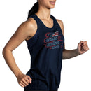 Brooks Running Women's Distance Tank 2.0 Running Tops RUN USA - Bauman's Running & Walking Shop