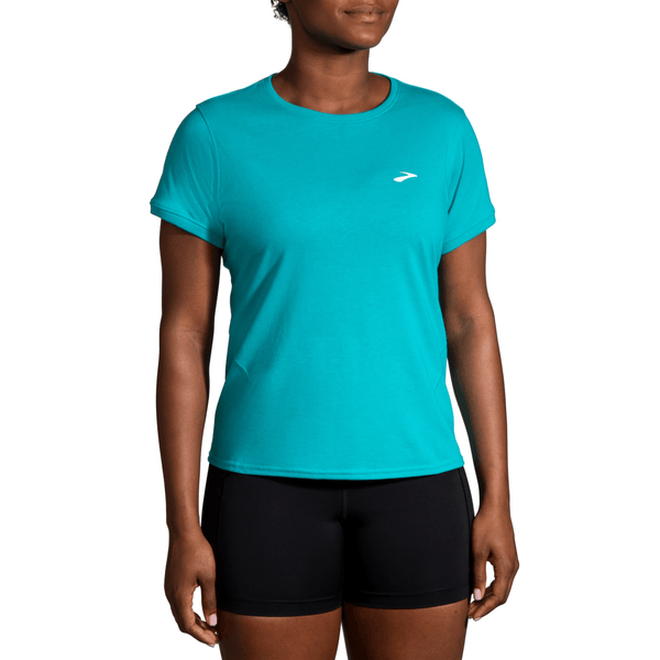 Brooks Women's Distance Short Sleeve 2.0 - Bauman's Running & Walking Shop
