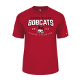 Copy of B-Core Short Sleeve Tee - Bobcats 2023 - Bauman's Running & Walking Shop