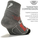 Features Elite Cushion Low Cut - Bauman's Running & Walking Shop