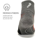 Features Elite Cushion Low Cut - Bauman's Running & Walking Shop