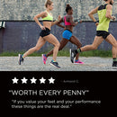 Feetures Elite Max Cushion No Show Tab - Bauman's Running & Walking Shop