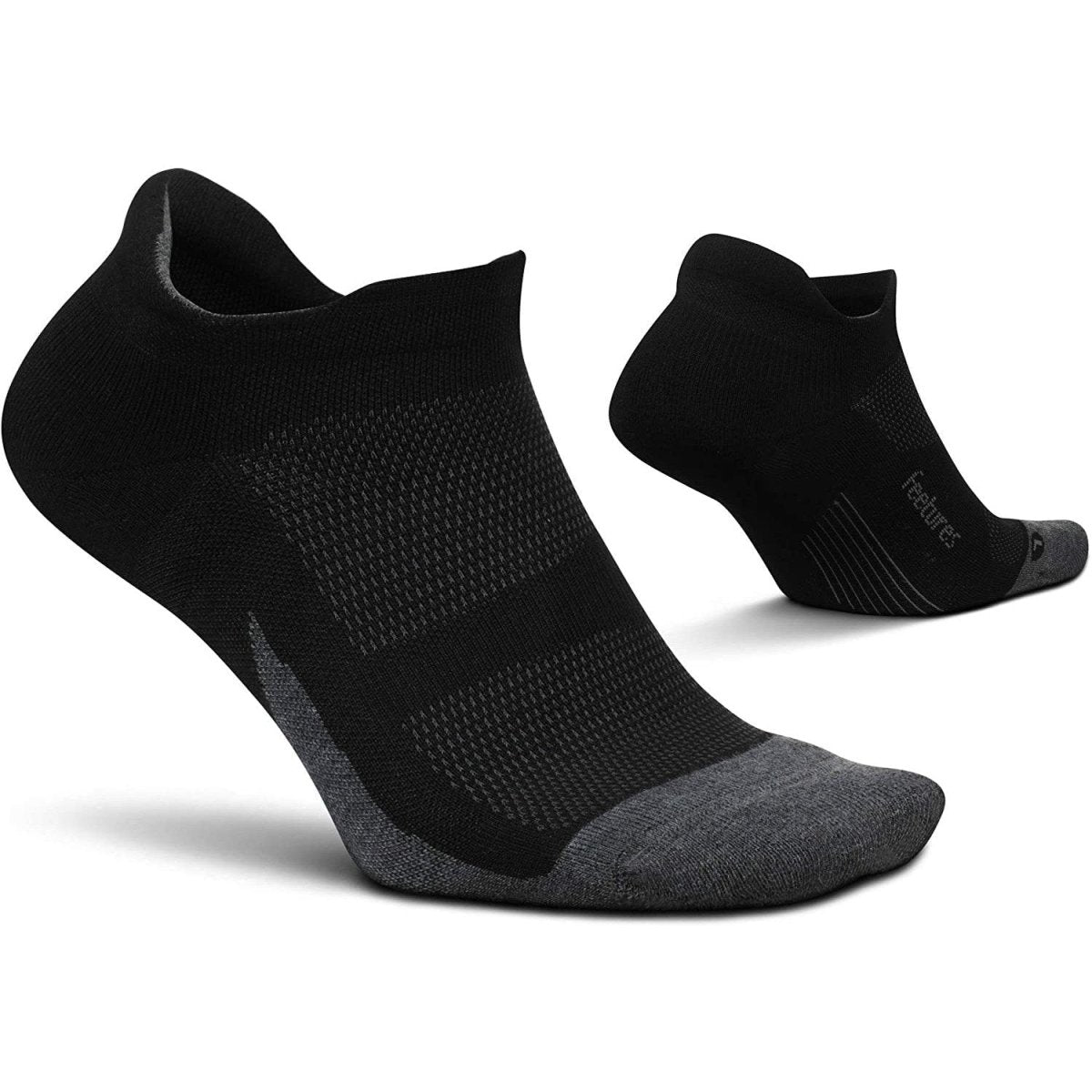 Feetures Elite Max Cushion No Show Tab - Bauman's Running & Walking Shop