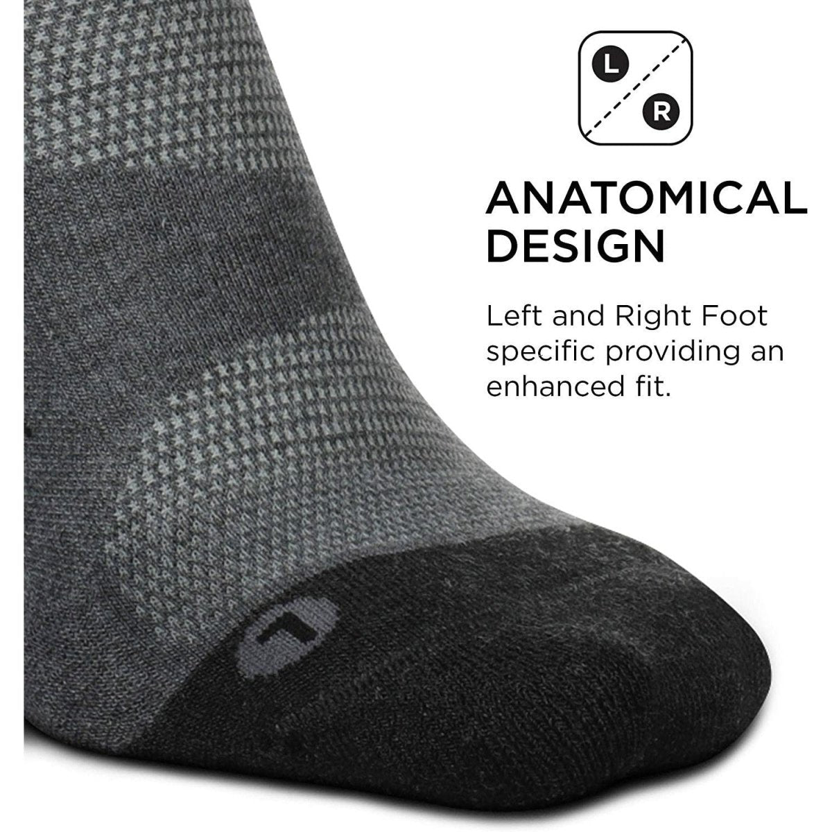 Feetures Elite Max Cushion No Show Tab - Bauman's Running & Walking Shop