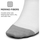 Feetures Elite Merino+ Ultra Light No Show Tab Socks - Bauman's Running & Walking Shop
