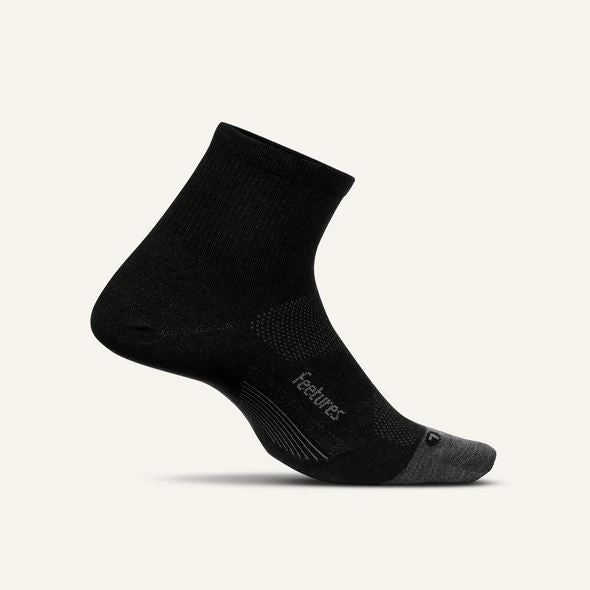 Feetures Merino 10 Ultra Light Quarter - Bauman's Running & Walking Shop