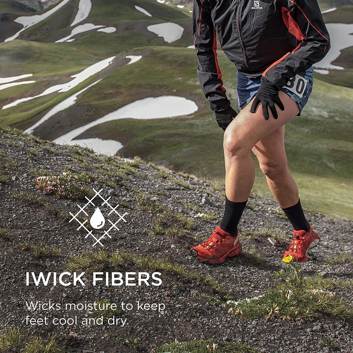 Feetures Unisex Elite Light Cushion Mini Crew - Bauman's Running & Walking Shop