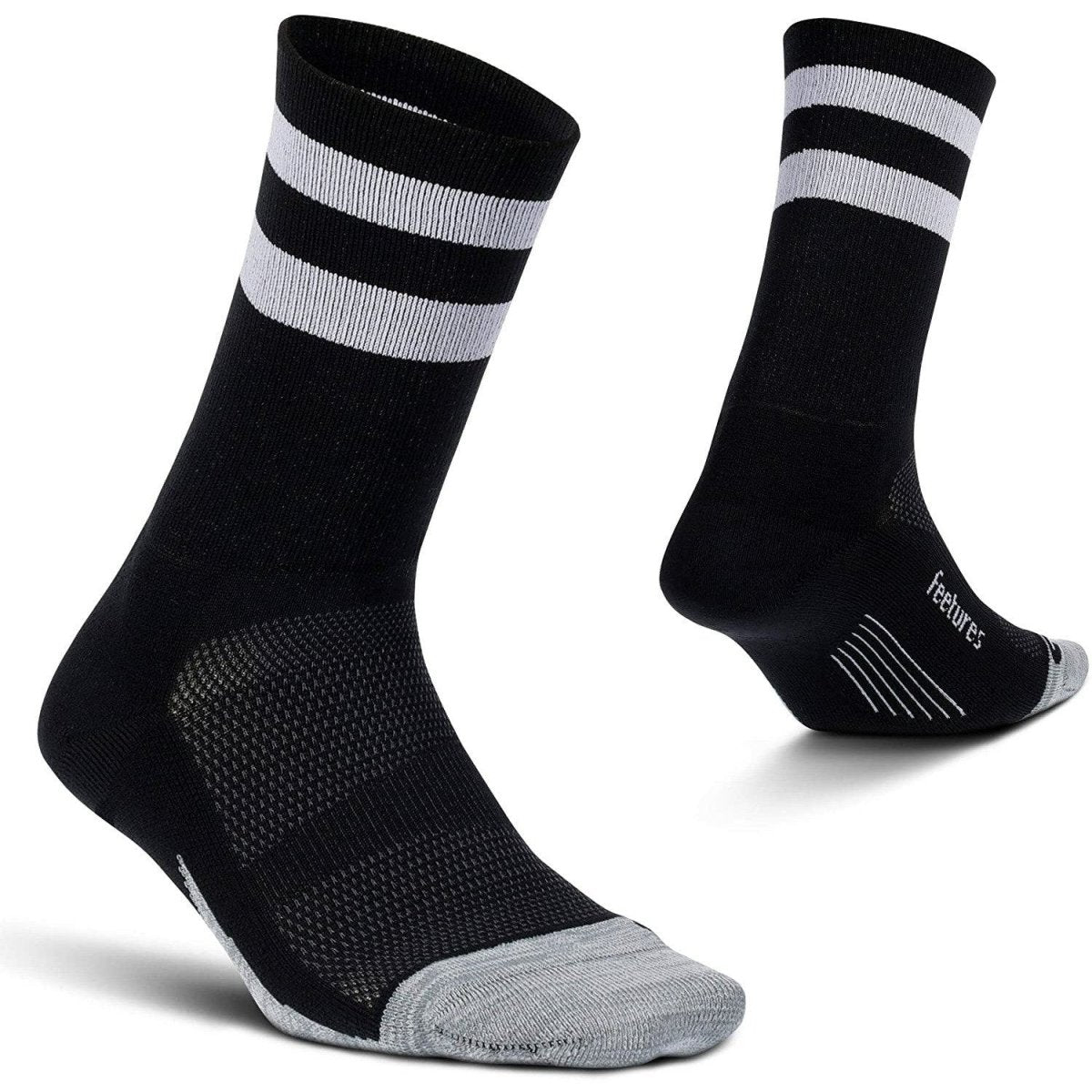 Feetures Unisex Elite Light Cushion Mini Crew - Bauman's Running & Walking Shop