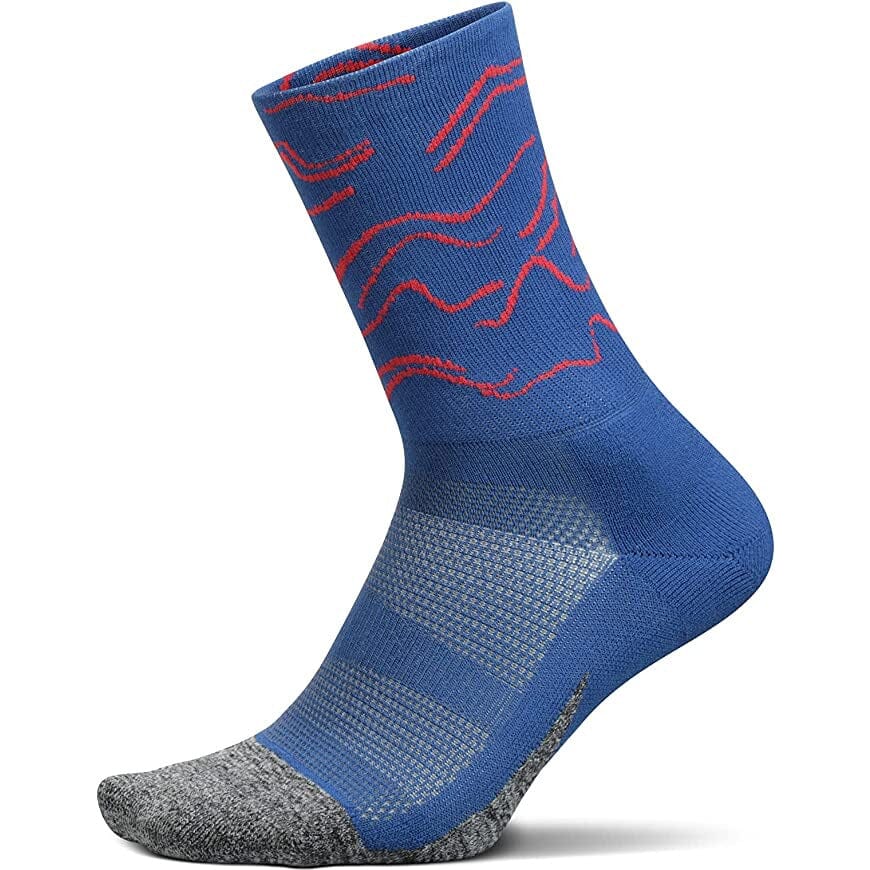 Feetures Unisex Elite Light Cushion Mini Crew - Bauman's Running & Walking Shop