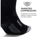 Feetures Unisex Elite Light Cushion Mini Crew - Bauman's Running & Walking Shop