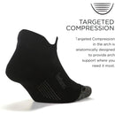 Feetures Unisex Elite Light Cushion No Show Tab - Bauman's Running & Walking Shop