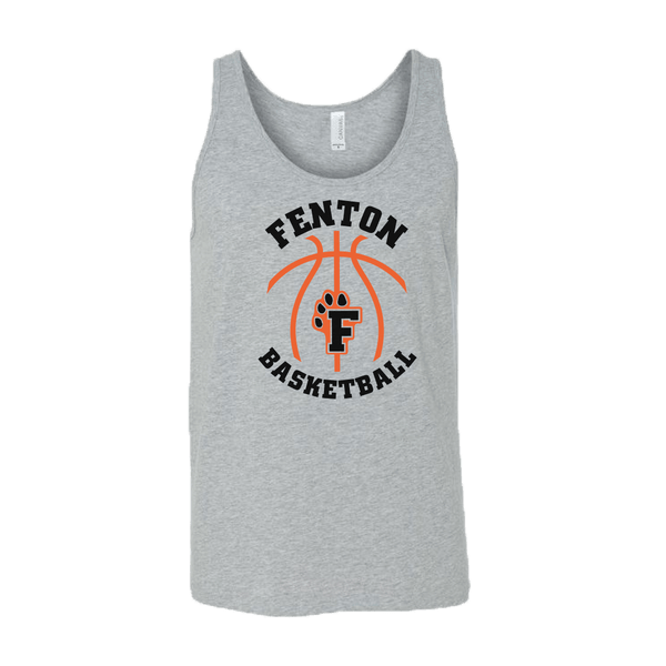Fenton Basketball - Athletic Heather - Unisex Jersey Tank - Bauman's Running & Walking Shop