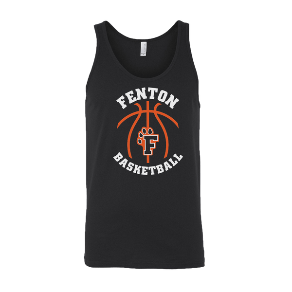 Fenton Basketball - Black - Unisex Jersey Tank - Bauman's Running & Walking Shop