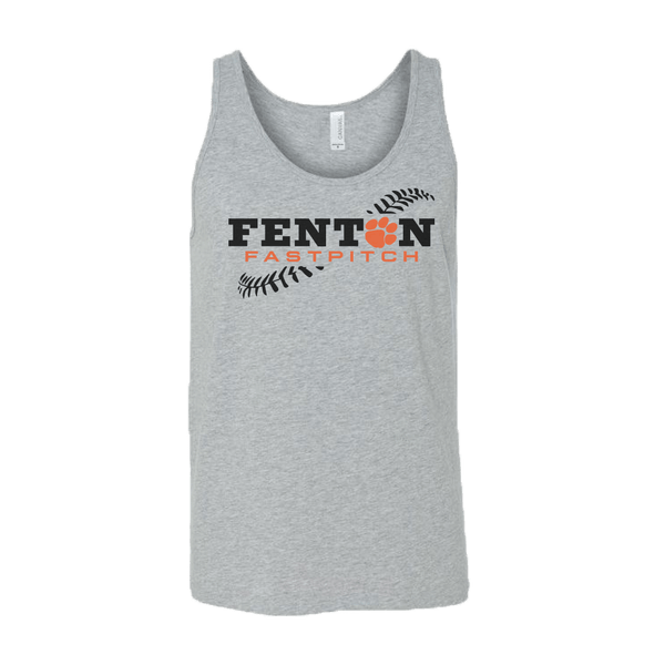 Fenton Fastpitch - Athletic Heather - Unisex Jersey Tank - Bauman's Running & Walking Shop