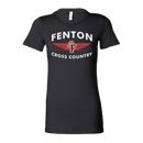 Fenton XC - Women's Tee - FXC Logo - Black - Bauman's Running & Walking Shop