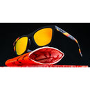 goodr OG Running Sunglasses: Pumpkin Spice Nightmare - Bauman's Running & Walking Shop