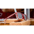 goodr Running Sunglasses - Happy Festivus Ya' Filthy Animal - Bauman's Running & Walking Shop