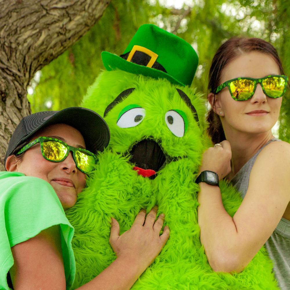 goodr Uncle Grimacey's Shamrock Shots - RARE OOP COLOR - Bauman's Running & Walking Shop