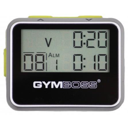 Gymboss Classic (Gray/Yellow) - Bauman's Running & Walking Shop